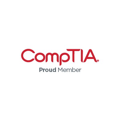 ComptTIA Proud Member logo